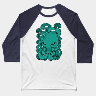 Octopus Squid Kraken Cthulhu Sea Creature - Arcadia Baseball T-Shirt